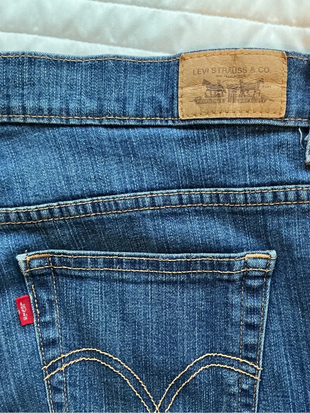Levi's Kids Blue Straight-Leg Denim Jeans